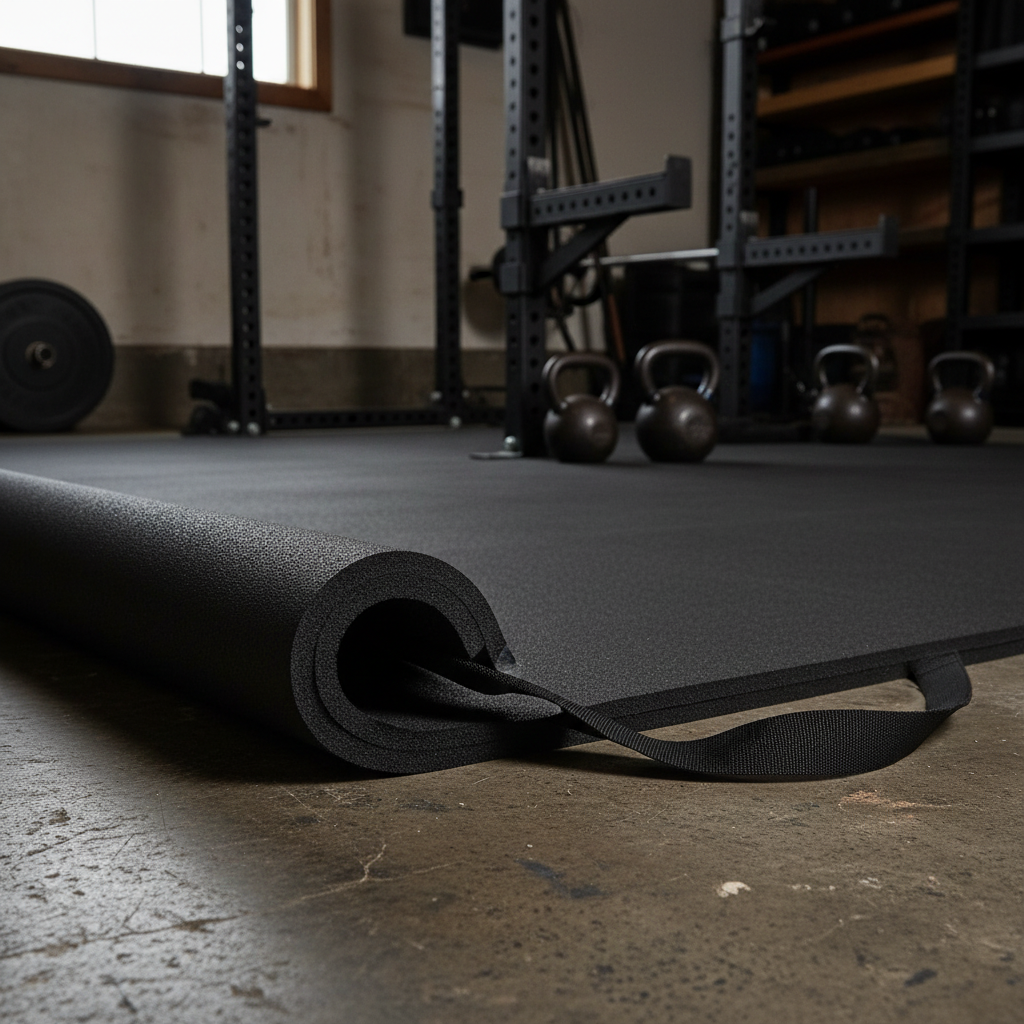 Premium XL Non-Slip Exercise Mat – 7mm Thick Home Gym Flooring (4x6, 6x8, 6x12 FT)