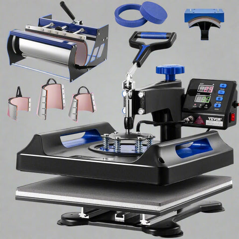 “PRO 15x15 Heat Press Machine with 30oz Mug Attachment – Full Kit View”

“Swing-Away 15x15 Heat Press in Operation with Digital Display”

“30oz Mug Press Attachment Included with Heat Press Machine”

“Dual Tube Heating Elements – Even Heat Distribution”

“Complete Heat Press Setup for T-Shirts, Mugs, and More”

“Digital Temperature and Time Control Panel Close-Up”

“Uncle Wiener’s PRO Heat Press – Packaging and Accessories”