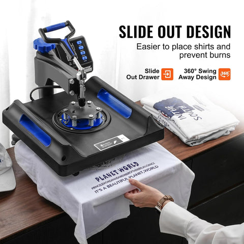 “PRO 15x15 Heat Press Machine with 30oz Mug Attachment – Full Kit View”

“Swing-Away 15x15 Heat Press in Operation with Digital Display”

“30oz Mug Press Attachment Included with Heat Press Machine”

“Dual Tube Heating Elements – Even Heat Distribution”

“Complete Heat Press Setup for T-Shirts, Mugs, and More”

“Digital Temperature and Time Control Panel Close-Up”

“Uncle Wiener’s PRO Heat Press – Packaging and Accessories”
