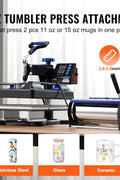 “PRO 15x15 Heat Press Machine with 30oz Mug Attachment – Full Kit View”

“Swing-Away 15x15 Heat Press in Operation with Digital Display”

“30oz Mug Press Attachment Included with Heat Press Machine”

“Dual Tube Heating Elements – Even Heat Distribution”

“Complete Heat Press Setup for T-Shirts, Mugs, and More”

“Digital Temperature and Time Control Panel Close-Up”

“Uncle Wiener’s PRO Heat Press – Packaging and Accessories”