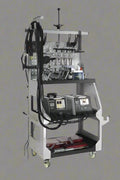 Main view of professional auto body dent welder machine

Welding gun and accessory layout in body shop

Open kit showing stud welder and tools

Slide hammer and puller accessories in case

Operational view of dent repair welder setup