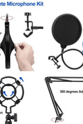 New Professional Condenser Recording Studio Microphone Set – High Quality Audio Kit GAM800H - with | Sold by Uncle Wiener's Wholesale