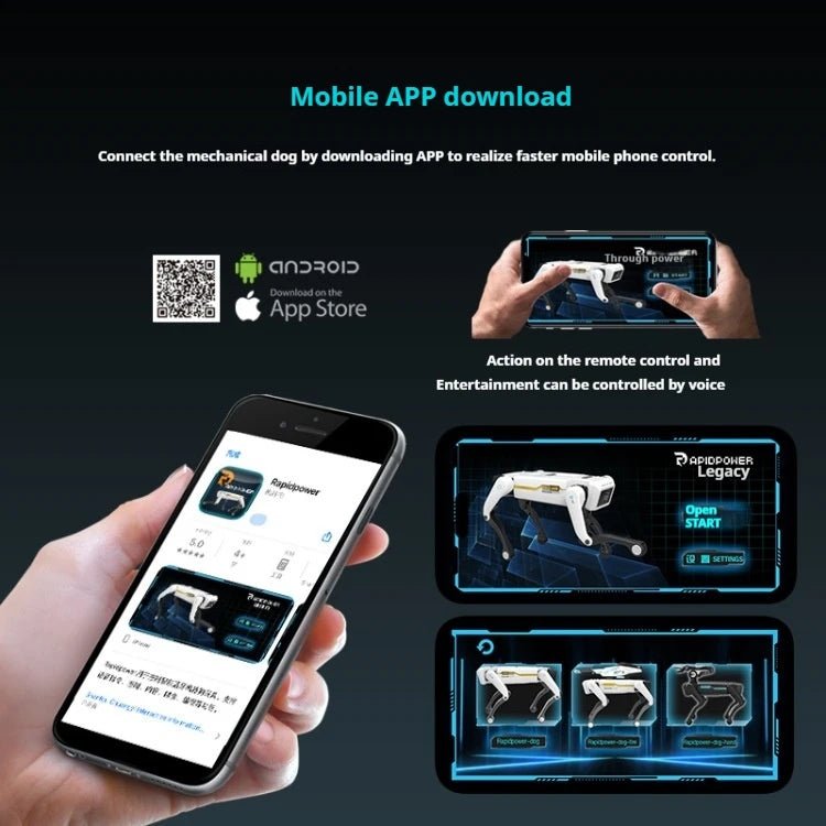 Programmable Intelligent Robot Dog Toy with Remote – Model CSJ56794