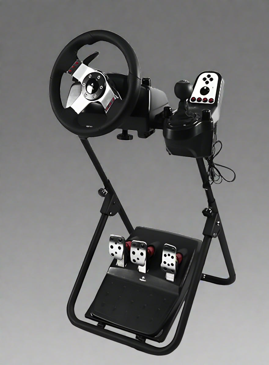 Adjustable Racing Wheel Stand for PlayStation and Xbox – GY009 Model
Foldable Gaming Steering Wheel Mount for Logitech and Thrustmaster
Universal Racing Simulator Stand Compatible with G29, G920, T300RS
GY009 Racing Wheel Base with Adjustable Height and Tilt
Sturdy Steel Gaming Simulator Wheel Stand for PC Console Racing