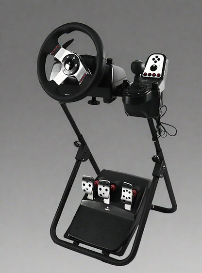 Adjustable Racing Wheel Stand for PlayStation and Xbox – GY009 Model
Foldable Gaming Steering Wheel Mount for Logitech and Thrustmaster
Universal Racing Simulator Stand Compatible with G29, G920, T300RS
GY009 Racing Wheel Base with Adjustable Height and Tilt
Sturdy Steel Gaming Simulator Wheel Stand for PC Console Racing
