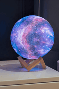 New Rechargeable 3 - Color Galaxy LED 3D Star Night Light with Stand ��� Ambient Mood Lamp 721553 - with | Sold by Uncle Wiener's Who