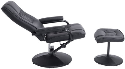 New Recliner Armchair with Ottoman – Comfortable Lounge Chair for Living Room & Office - with Brown | Sold by Uncle Wiener's Wholesale