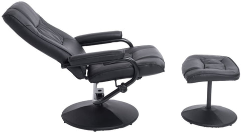 New Recliner Armchair with Ottoman – Comfortable Lounge Chair for Living Room & Office - with Brown | Sold by Uncle Wiener's Wholesale