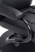 New Recliner Armchair with Ottoman – Comfortable Lounge Chair for Living Room & Office - with Brown | Sold by Uncle Wiener's Wholesale