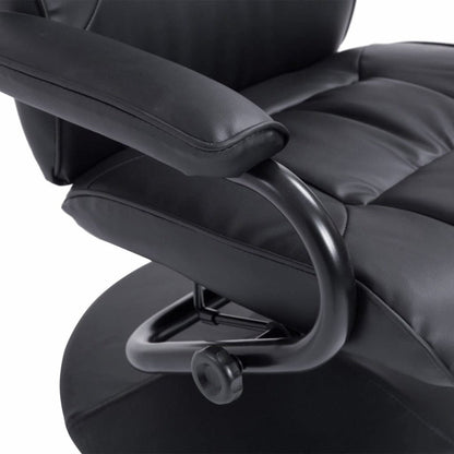 New Recliner Armchair with Ottoman – Comfortable Lounge Chair for Living Room & Office - with Brown | Sold by Uncle Wiener's Wholesale