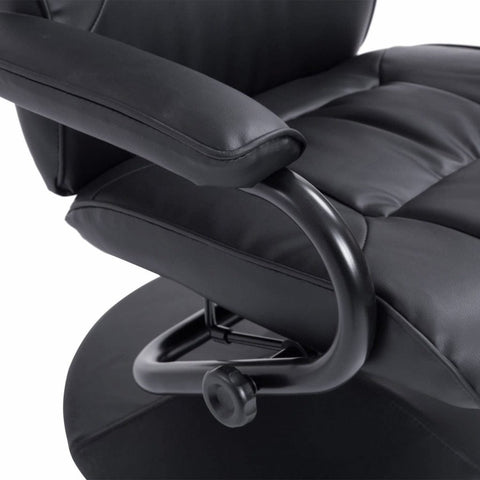 New Recliner Armchair with Ottoman – Comfortable Lounge Chair for Living Room & Office - with Brown | Sold by Uncle Wiener's Wholesale