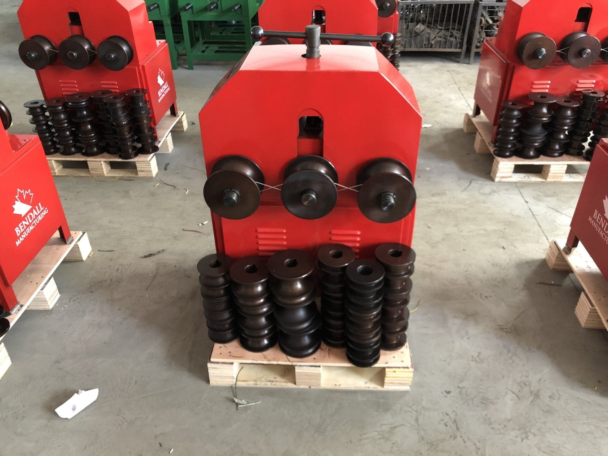 NEW RED ELECTRIC TUBE BENDER MACHINE 3 INCH - with | Sold by Uncle Wiener's Wholesale