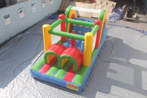 "Rental Grade Obstacle Course Bouncy Castle 21 FT Long"

"Commercial Inflatable Bouncy Castle with Obstacle Course"

"Blue and Multicolor PVC Obstacle Course Inflatable"

"Heavy-Duty Obstacle Course Bouncer for Events and Rentals"

"Obstacle Racing Inflatable Castle for Kids Parties"