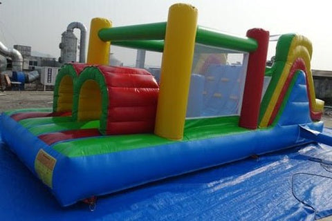 "Rental Grade Obstacle Course Bouncy Castle 21 FT Long"

"Commercial Inflatable Bouncy Castle with Obstacle Course"

"Blue and Multicolor PVC Obstacle Course Inflatable"

"Heavy-Duty Obstacle Course Bouncer for Events and Rentals"

"Obstacle Racing Inflatable Castle for Kids Parties"