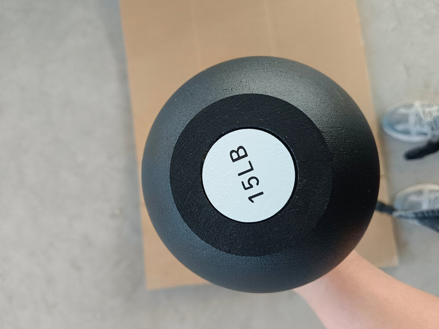 Retrospec Mace Bell – Heavy-Duty Steel Training Weight – 10LB / 15LB Options – One-Piece Forged with Knurled Grip – Open Box