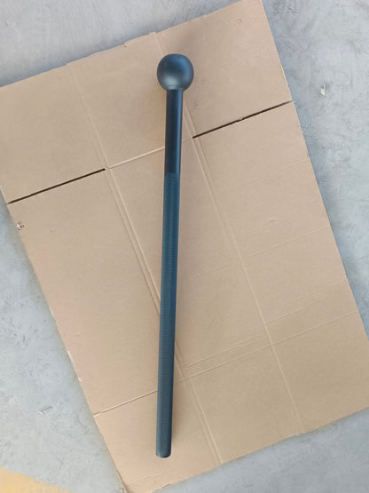 Retrospec Mace Bell – Heavy-Duty Steel Training Weight – 10LB / 15LB Options – One-Piece Forged with Knurled Grip – Open Box