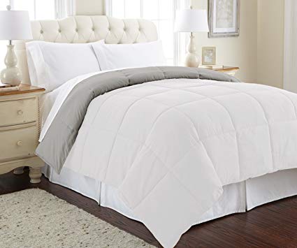 New Reversible Down Alternative Microfiber Comforter Set – 3 - Piece Ultra Soft Bedding Set WHGR - with Twin Reversible 3pcs Comforter Set | Sold by Uncle Wiener's Wholesale