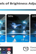 NEW RGB Remote Controlled LED Flood Light — 60W & 100W, 44 - Key Remote, IP66 Waterproof - with 60 Watt | Sold by Uncle Wiener's Wholesale