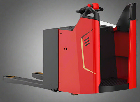 "Ride-on electric pallet jack truck with 4400 lb capacity for warehouse logistics"

"Heavy-duty red electric pallet jack truck with lithium battery VPT20SR"

"Battery-powered pallet jack forklift for long-distance warehouse transport"

"Industrial ride-on pallet jack with ergonomic operator platform"
