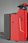 "Ride-on electric pallet jack truck with 4400 lb capacity for warehouse logistics"

"Heavy-duty red electric pallet jack truck with lithium battery VPT20SR"

"Battery-powered pallet jack forklift for long-distance warehouse transport"

"Industrial ride-on pallet jack with ergonomic operator platform"
