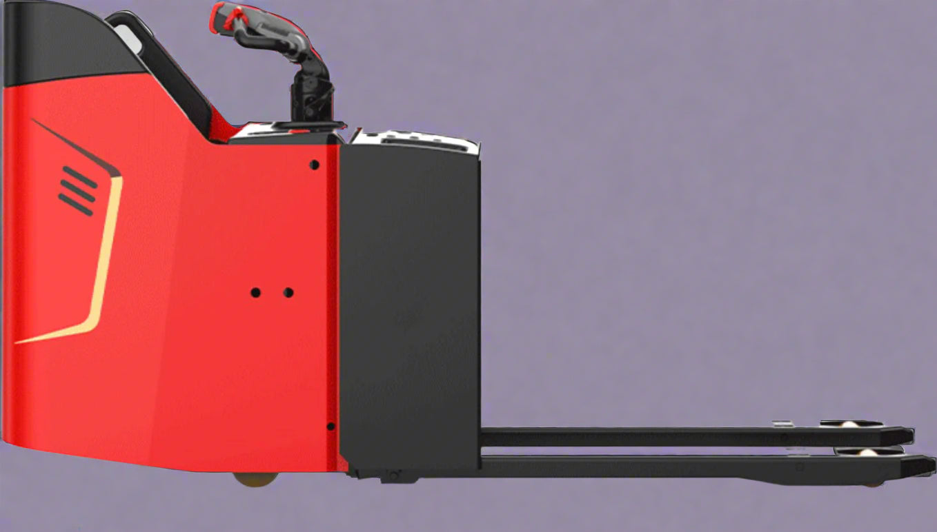 "Ride-on electric pallet jack truck with 4400 lb capacity for warehouse logistics"

"Heavy-duty red electric pallet jack truck with lithium battery VPT20SR"

"Battery-powered pallet jack forklift for long-distance warehouse transport"

"Industrial ride-on pallet jack with ergonomic operator platform"