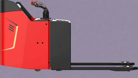 "Ride-on electric pallet jack truck with 4400 lb capacity for warehouse logistics"

"Heavy-duty red electric pallet jack truck with lithium battery VPT20SR"

"Battery-powered pallet jack forklift for long-distance warehouse transport"

"Industrial ride-on pallet jack with ergonomic operator platform"
