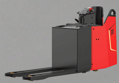 "Ride-on electric pallet jack truck with 4400 lb capacity for warehouse logistics"

"Heavy-duty red electric pallet jack truck with lithium battery VPT20SR"

"Battery-powered pallet jack forklift for long-distance warehouse transport"

"Industrial ride-on pallet jack with ergonomic operator platform"