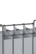 New Rolling Laundry Sorter with 4 Hanging Bags – Mobile Hamper Cart with Wheels RLS44GS - with | Sold by Uncle Wiener's Wholesale