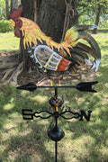 NEW Rooster Metal Wind & Weather Vane ON18WV10 - with | Sold by Uncle Wiener's Wholesale