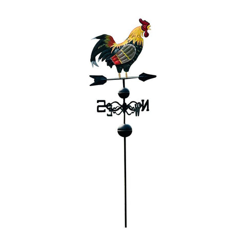 NEW Rooster Metal Wind & Weather Vane ON18WV10 - with | Sold by Uncle Wiener's Wholesale