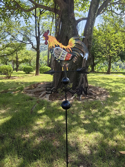 NEW Rooster Metal Wind & Weather Vane ON18WV10 - with | Sold by Uncle Wiener's Wholesale