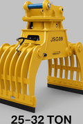 JSSG10 360° Rotating Hydraulic Demolition Grapple for Excavators – 25–32 Ton Compatibility