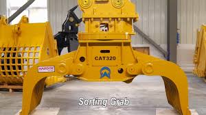 JSSG10 360° Rotating Hydraulic Demolition Grapple for Excavators – 25–32 Ton Compatibility
