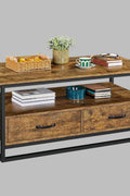 Rustic 5-tier industrial bookshelf with black metal frame and wooden shelves”

Side angle view: “Wood and metal bookshelf ideal for living room or office”

Front angle filled with décor: “Decorated 5-shelf rustic bookcase in home setting”

Close-up corner view: “Detail of rustic wood shelf and metal frame X-brace”

In-room setup: “Bookshelf styled in a modern rustic living space”
