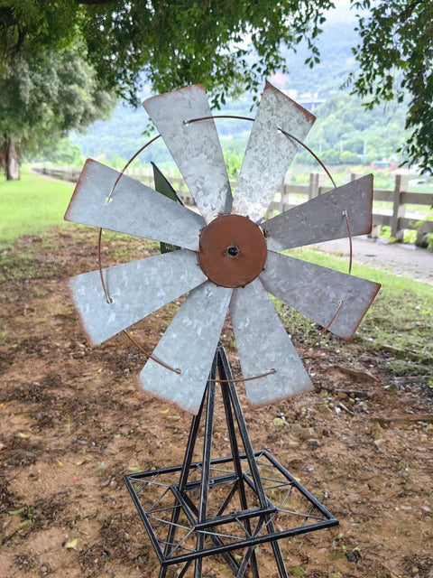 New Rustic Garden & Yard Windmill – Decorative Outdoor Windmill for Lawn & Garden ONWV1072 - with | Sold by Uncle Wiener's Wholesale