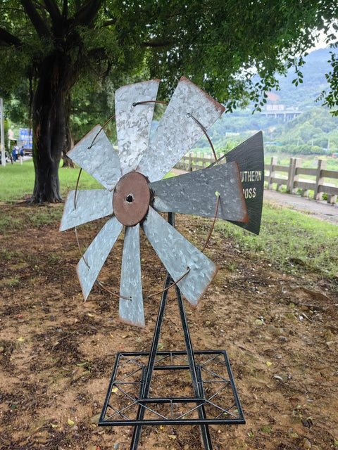 New Rustic Garden & Yard Windmill – Decorative Outdoor Windmill for Lawn & Garden ONWV1072 - with | Sold by Uncle Wiener's Wholesale