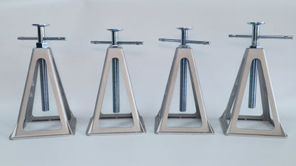 New RV Trailer Camper Aluminum 6,000 lbs 17” Extends Stabilizer Stacker Jack Stand – 4PK TC600017A - with | Sold by Uncle Wiener's Wholesale