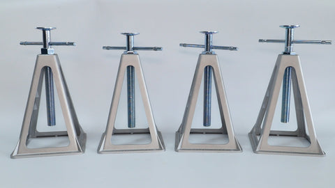 New RV Trailer Camper Aluminum 6,000 lbs 17” Extends Stabilizer Stacker Jack Stand – 4PK TC600017A - with | Sold by Uncle Wiener's Wholesale