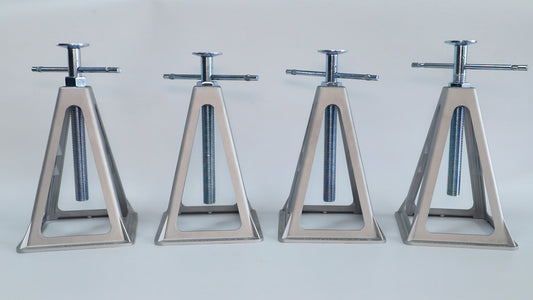 New RV Trailer Camper Aluminum 6,000 lbs 17” Extends Stabilizer Stacker Jack Stand – 4PK TC600017A - with | Sold by Uncle Wiener's Wholesale