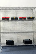 NEW SECURITY LOCKABLE STORAGE RACK SAFETY CAGE - with | Sold by Uncle Wiener's Wholesale