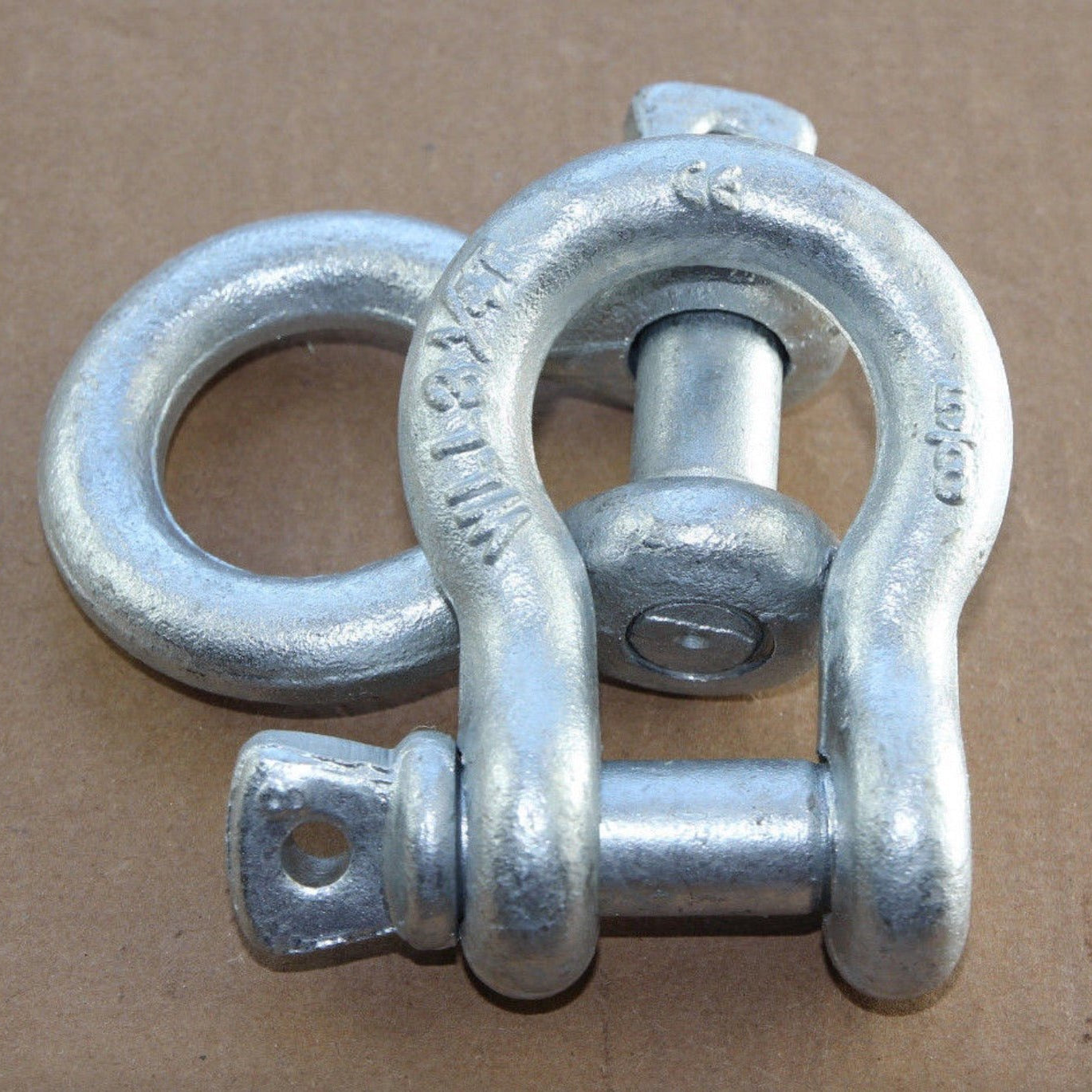 Galvanized Screw Pin Clevis Anchor Shackles – Various Sizes