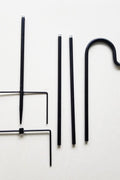 New Shepherd’s Hook Garden Pole – Bird Feeder & Outdoor Hanging Hook Stand S1132 - with | Sold by Uncle Wiener's Wholesale