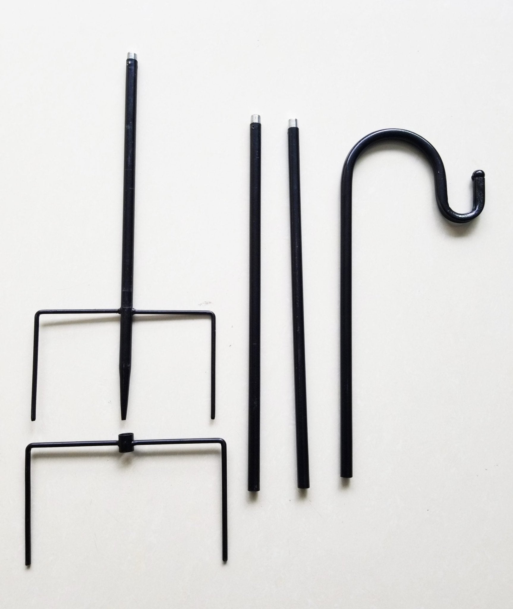 New Shepherd’s Hook Garden Pole – Bird Feeder & Outdoor Hanging Hook Stand S1132 - with | Sold by Uncle Wiener's Wholesale