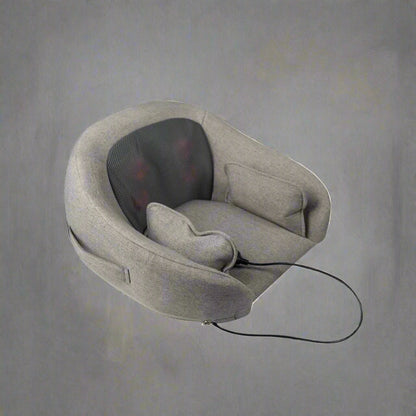 Shiatsu back massager seat cushion with headrest and heat
Full-back massage cushion with kneading and heat therapy
Adjustable massage seat for home, car, and office use
Shiatsu massage chair pad with infrared heating
Portable seat cushion massager for full-body relaxation