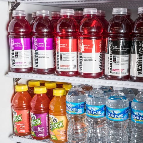 "Siebel G258 black commercial display fridge with glass door"

"Interior of merchandiser fridge with 4 adjustable shelves"

"LED-lit single door commercial beverage refrigerator"

"Retail cooler with 32-41°F temperature range"

"NSF certified display fridge with black finish and clear front"