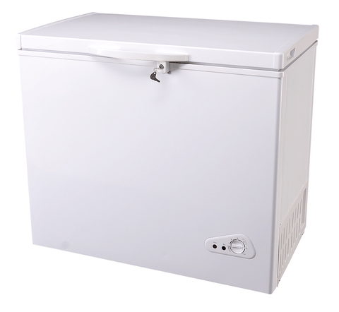 New Siebel White Chest Freezer – Deep Freezer 4.9, 14 & 25.9 Cu. Ft. with Lock, Basket & Temperature Control - with 4.9 CU Siebel White Chest Deep Freezer | Sold by Uncle Wiener's Wholesale