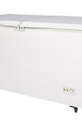 New Siebel White Chest Freezer – Deep Freezer 4.9, 14 & 25.9 Cu. Ft. with Lock, Basket & Temperature Control - with 25.9CU Siebel White Chest Deep Freezer | Sold by Uncle Wiener's Wholesale