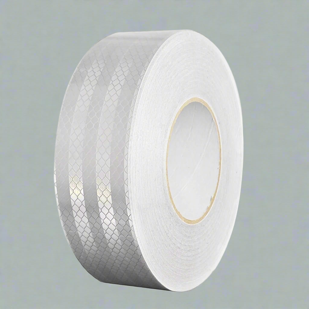 Silver White Reflective Safety Tape Roll – 2” x 30FT

Fluorescent Yellow Reflective Tape for Vehicles – 2” x 30FT

High-Visibility Adhesive Tape Used on Trailer and Safety Gear

Reflective Tape for Night Visibility – Yellow and Silver Options

