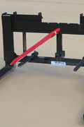SKID STEER 42″ PALLET FORKS TRAILER HITCH 49″ BALE SPEAR - Skid Steer Attachment with | Sold by Uncle Wiener's Wholesale