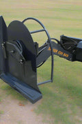 Brush cutter mounted on skid steer cutting tall brush
Side view of articulating brush cutter head
In-cab control system of ABC13125A
Brush cutter swinging at 90° angle
Vertical trimming with brush cutter attachment
ABC13125A brush cutter cutting roadside brush
Skid steer brush cutter extended for bank mowing
